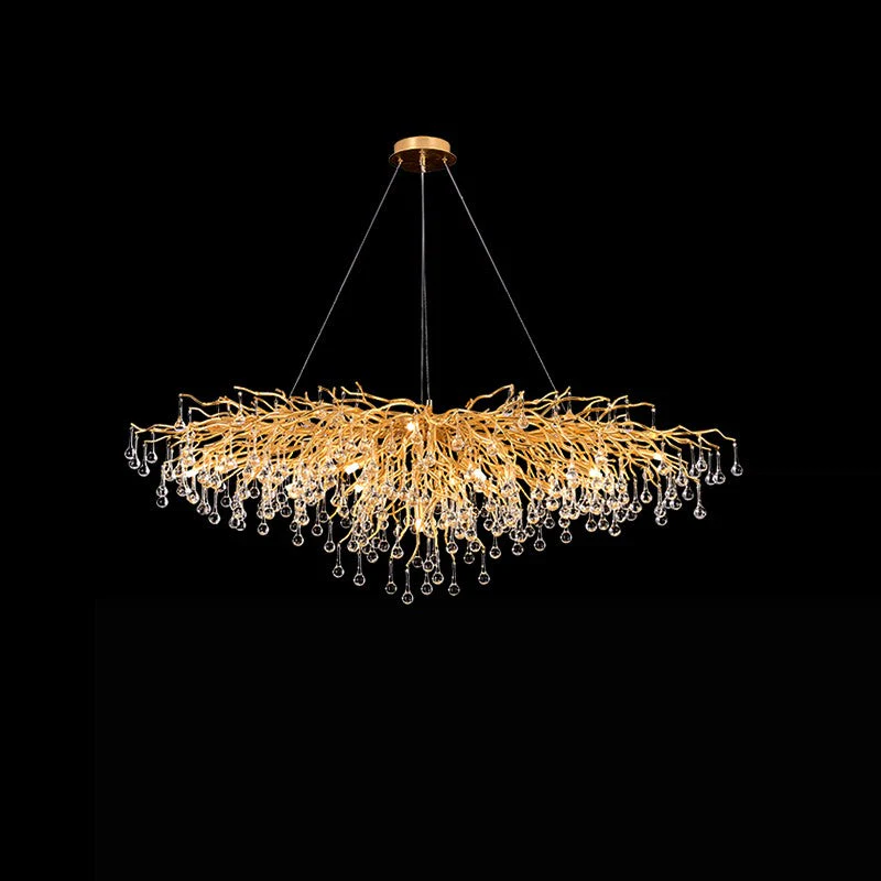 55" Tree Crystal Chandelier - Image 1