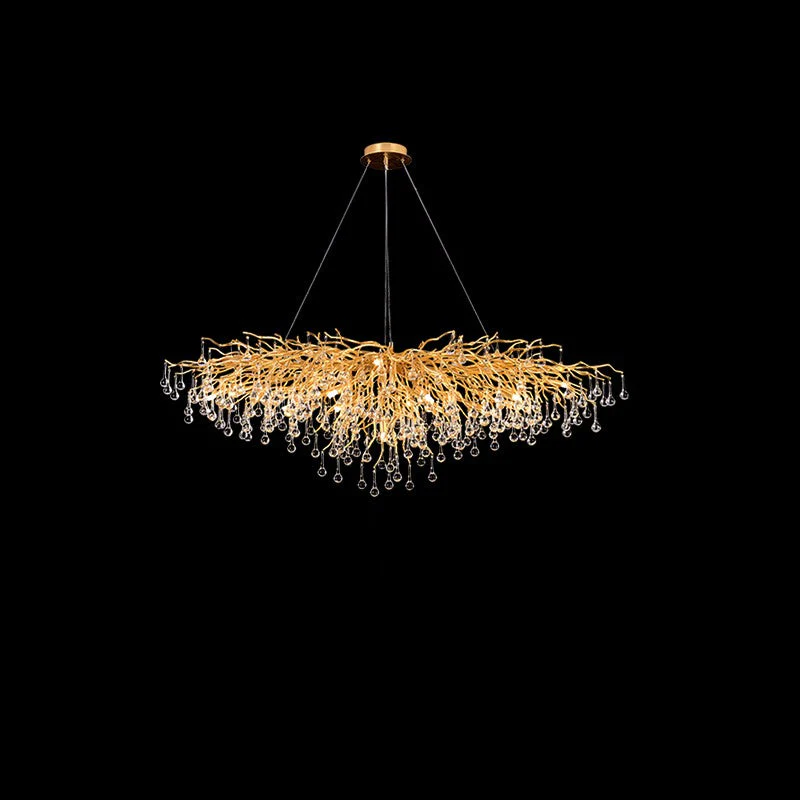 39" Tree Crystal Chandelier - Image 1