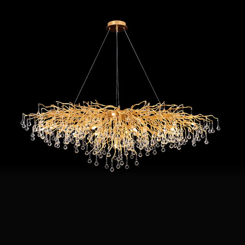 71" Tree Crystal Chandelier - Image 1