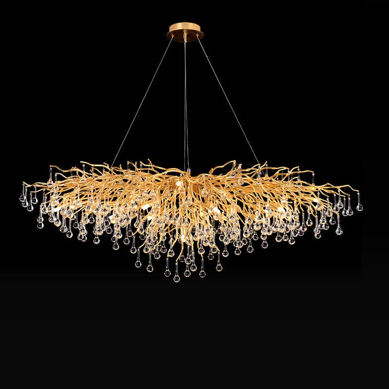 102" Tree Crystal Chandelier - Image 1