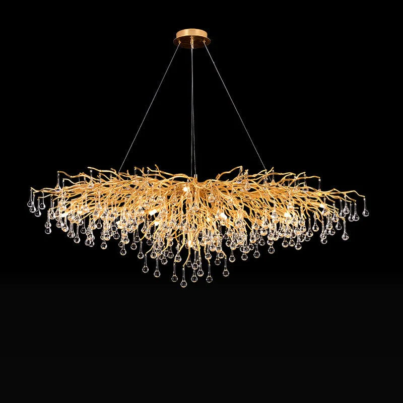79" Tree Crystal Chandelier - Image 1