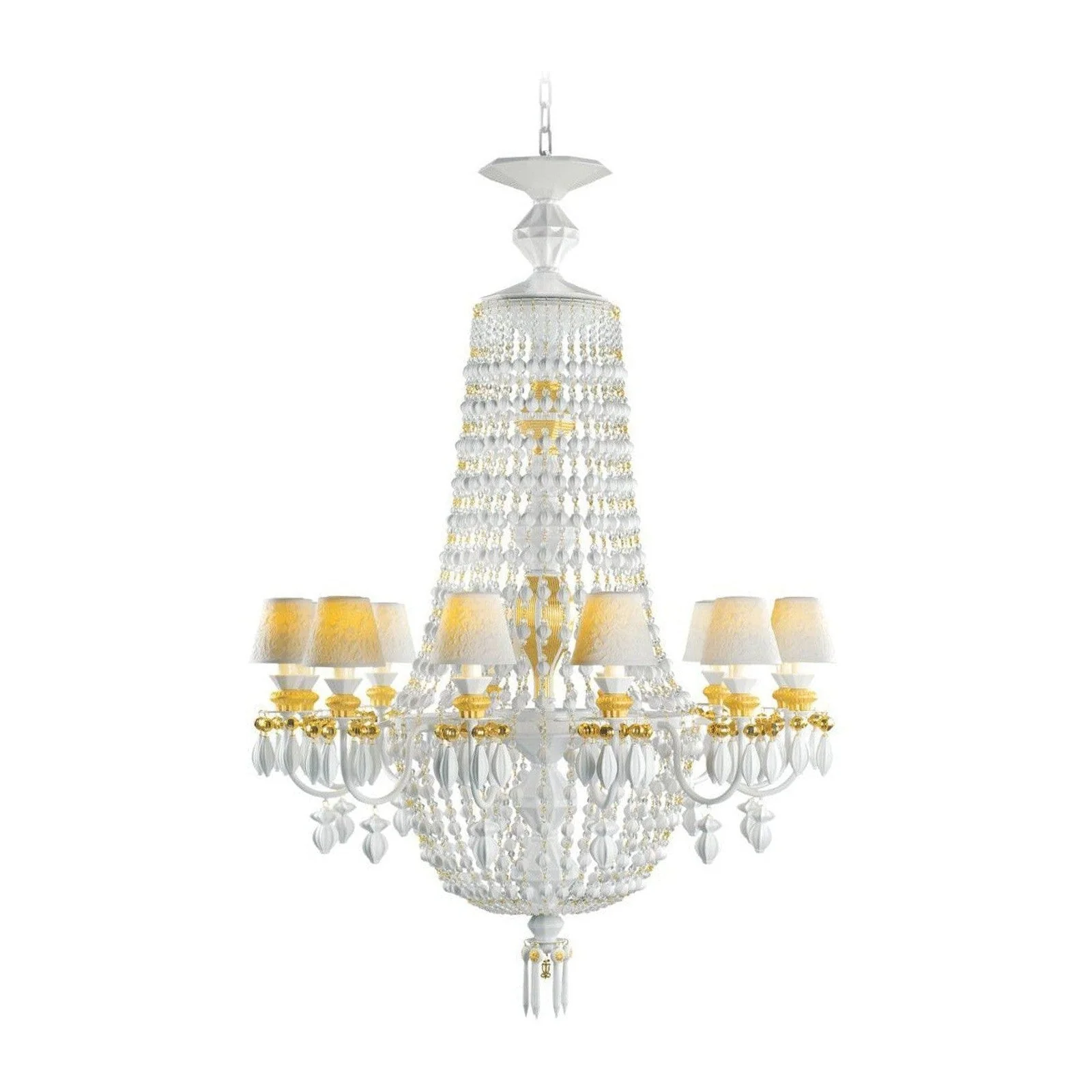 Lladro Winter Palace 12 Lights Chandelier (US) - Image 1