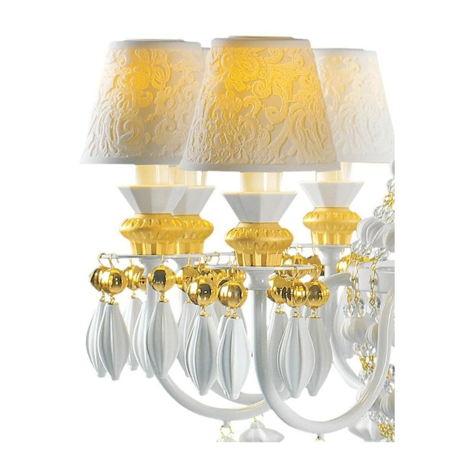 Lladro Winter Palace 12 Lights Chandelier (US) - Image 2