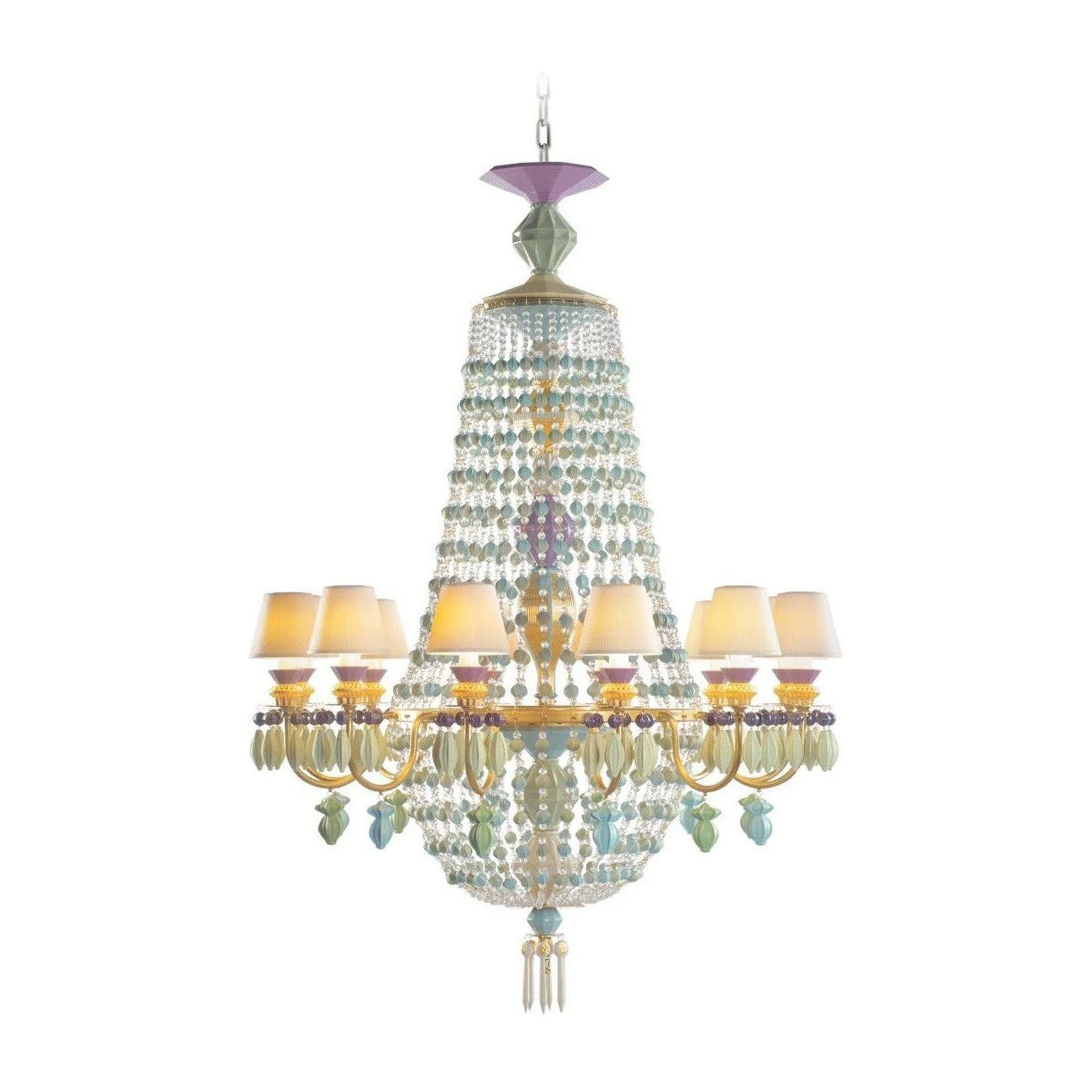 Lladro Winter Palace C?te D'Azur 12 Lights Chandelier (US) - Image 1