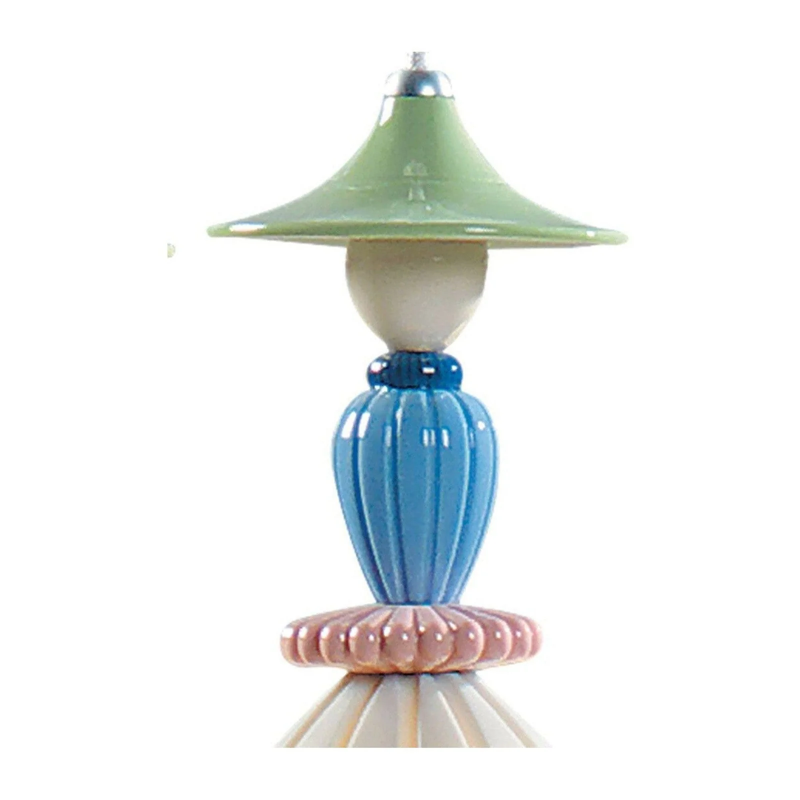 Lladro Mademoiselle Round Canopy 3 Lights Sharing Secrets Ceiling Lamp (US) - Image 3