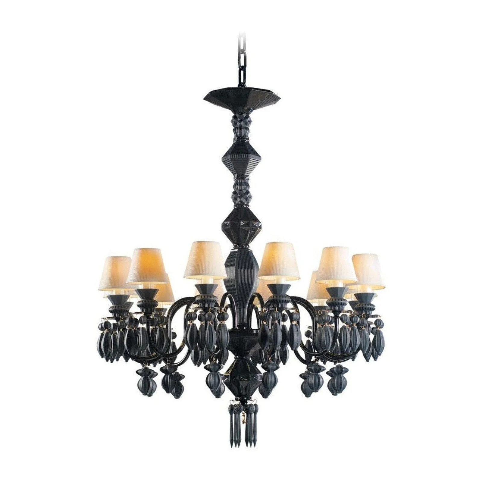 Lladro Belle De Nuit 12 Lights Chandelier (US) - Image 2