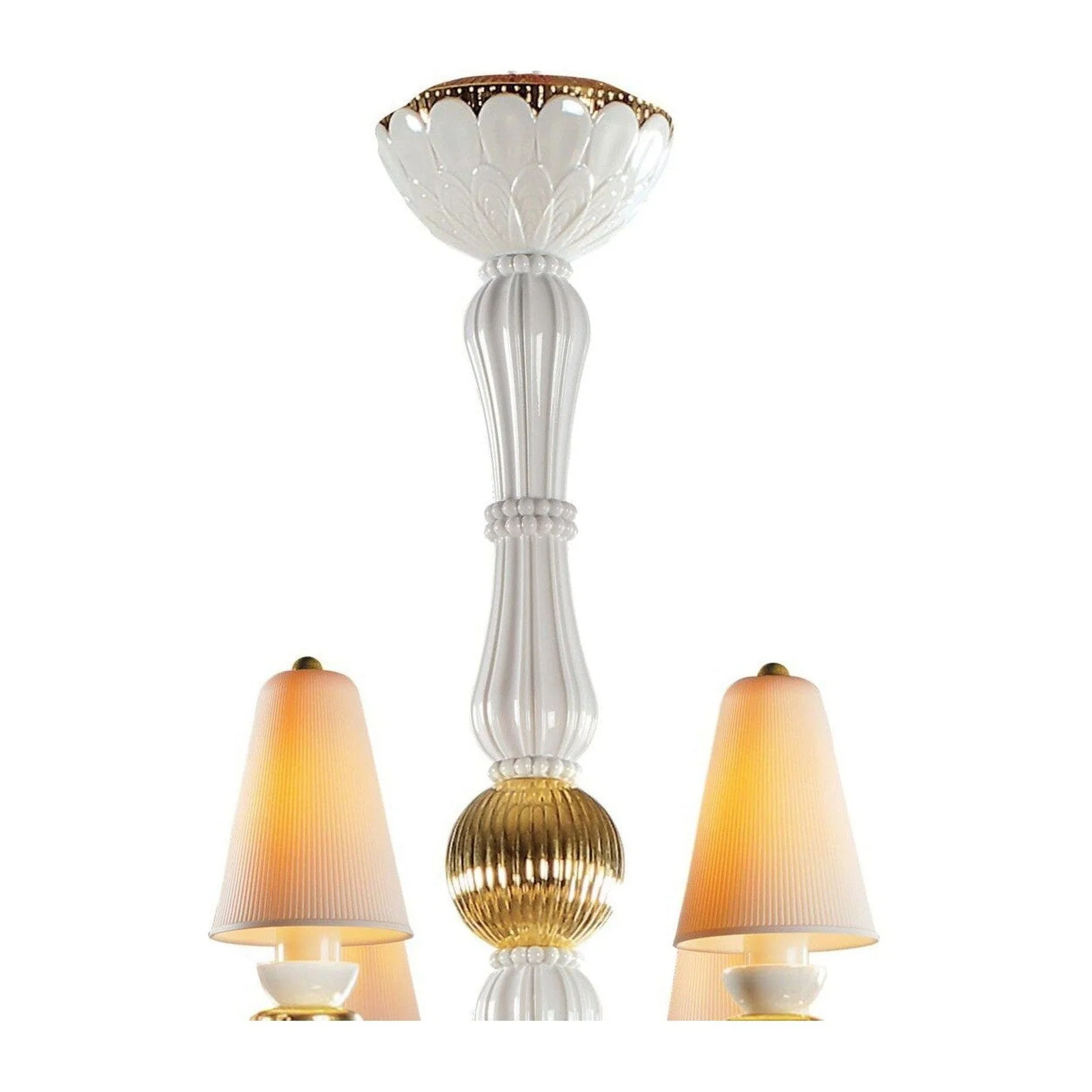 Lladro Ivy and Seed 8 Lights Chandelier Flat Model (US) - Image 2