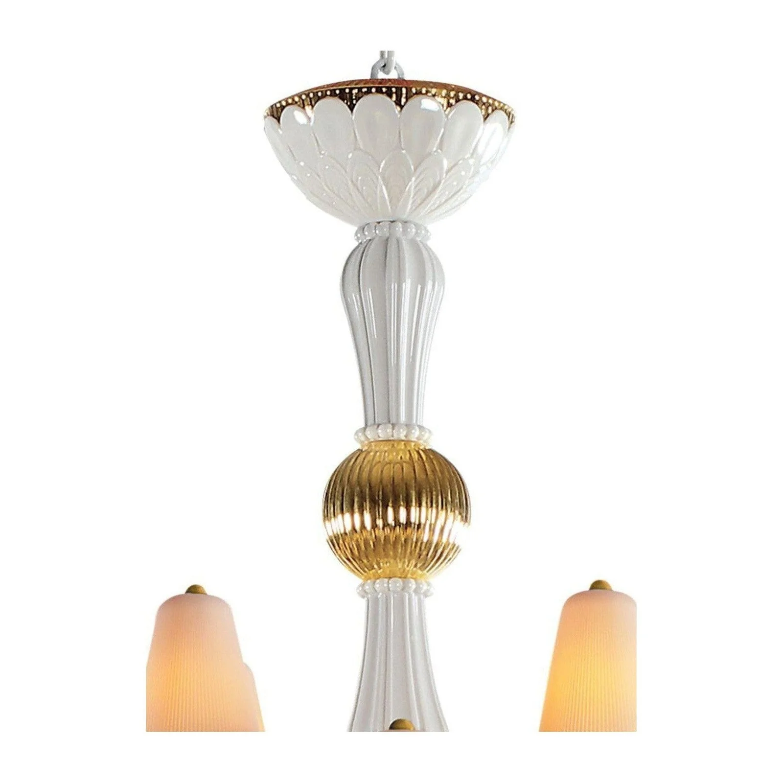 Lladro Ivy and Seed 20 Lights Chandelier Flat Model (US) - Medium - Image 2