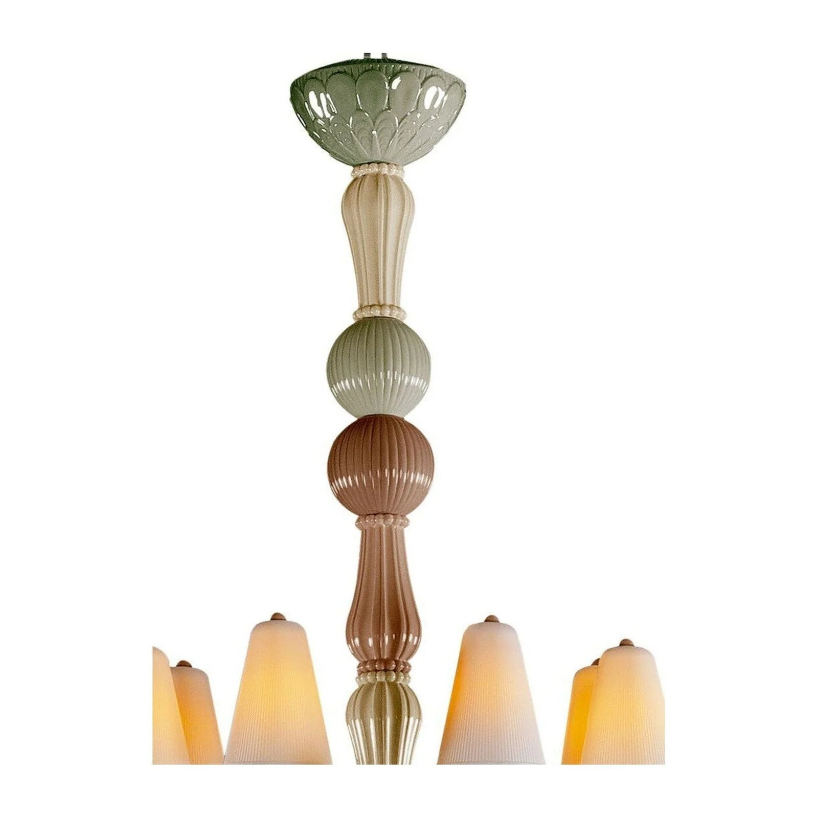 Lladro Ivy and Seed 32 Lights Chandelier Flat Model (US) - Large - Image 2