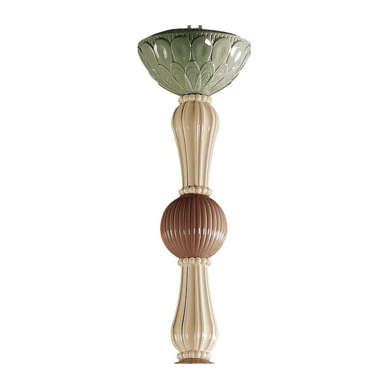 Lladro Ivy and Seed 16 Lights Chandelier Flat Model (US) - Image 2