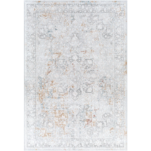 Surya Rugs Carmel Collection Taupe, Blue, Light Gray, Off White, Mustard & Brown Area  Rug CRL-2313 - Image 2