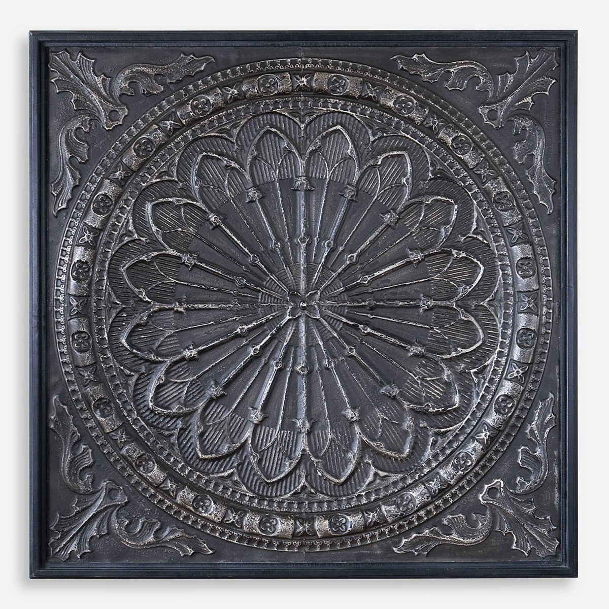 Uttermost Ottavio Embossed Iron Metal Wall Decor