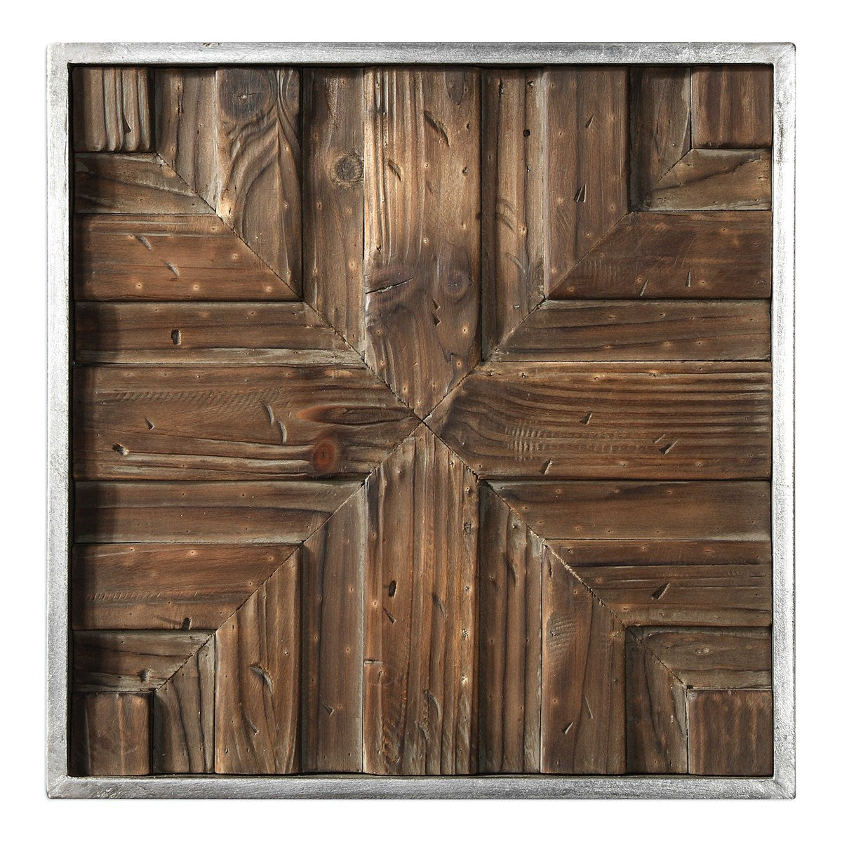 Uttermost Bryndle Squares Set of 9 Fir Wood Wall Decor - Image 3