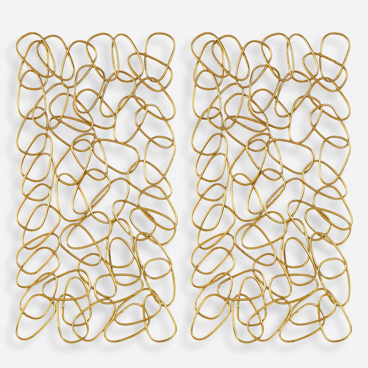 Uttermost In The Loop Set of 2 Metal Wall Panels - Image 2