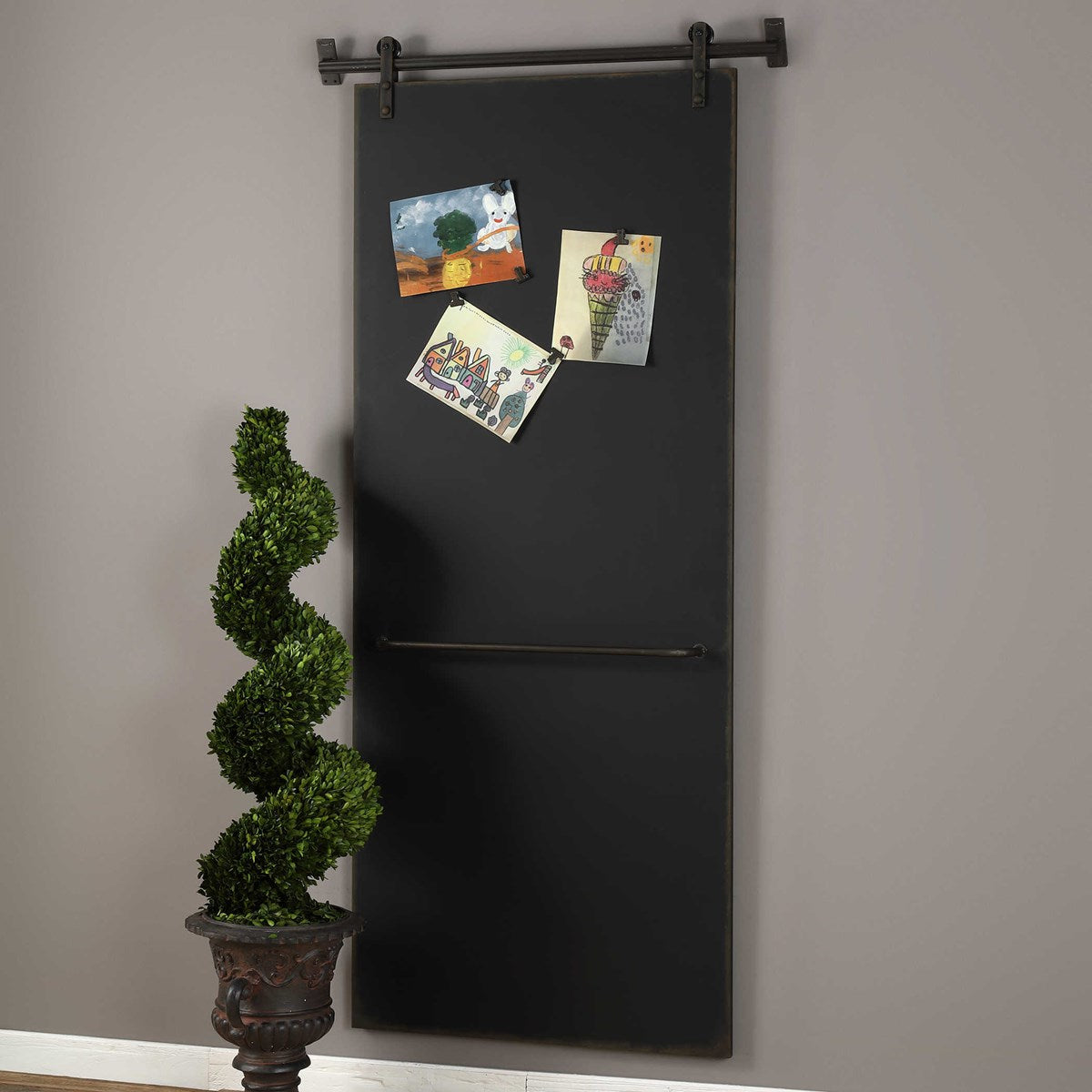 Uttermost Austin Farmhouse Barn Door Chalkboard - Image 3