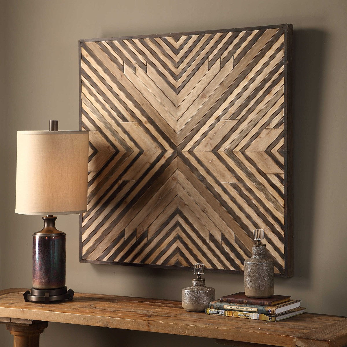 Uttermost Floyd Rustic Fir Wood Wall Decor - Image 3