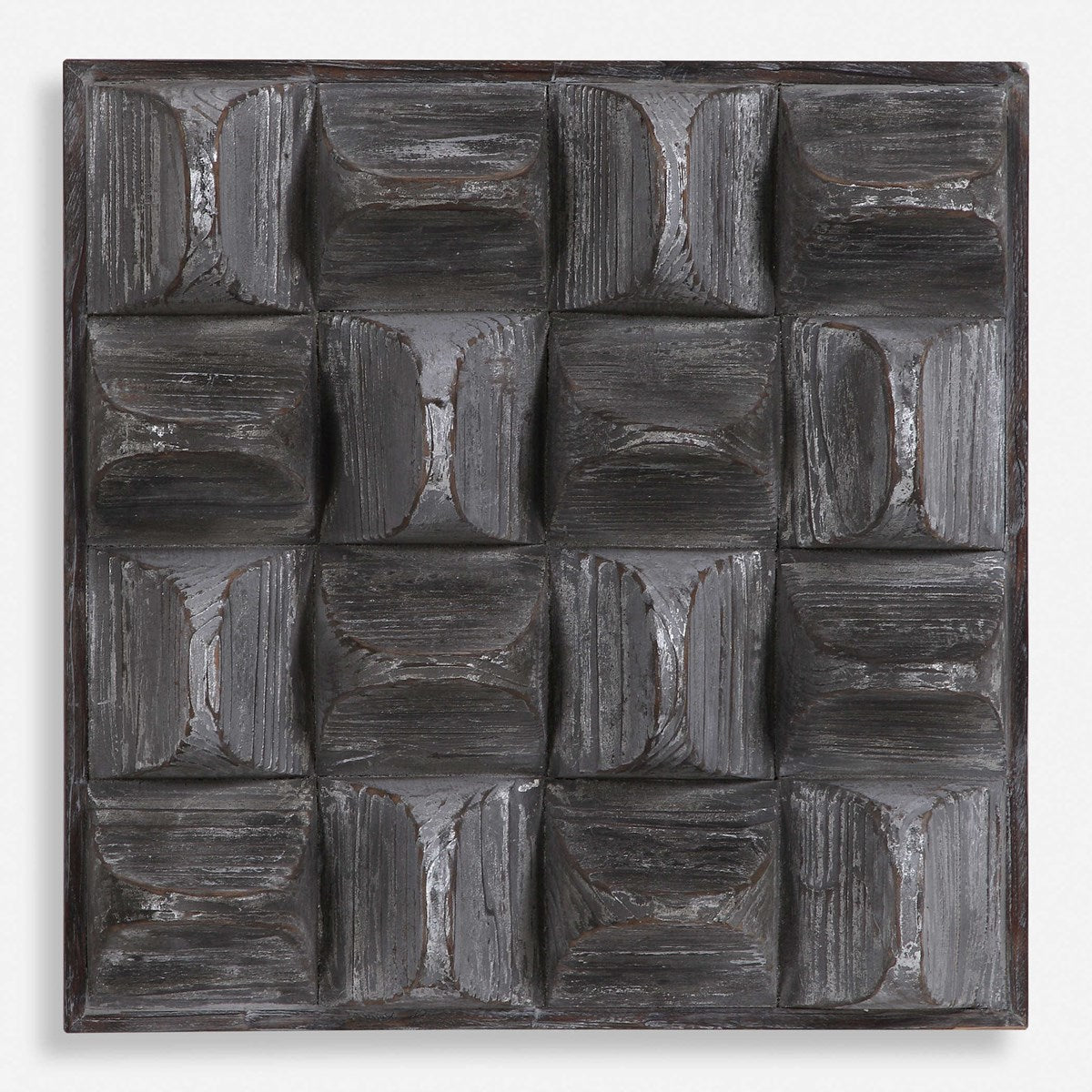 Uttermost Pickford Aged Gray Wood Wall Decor