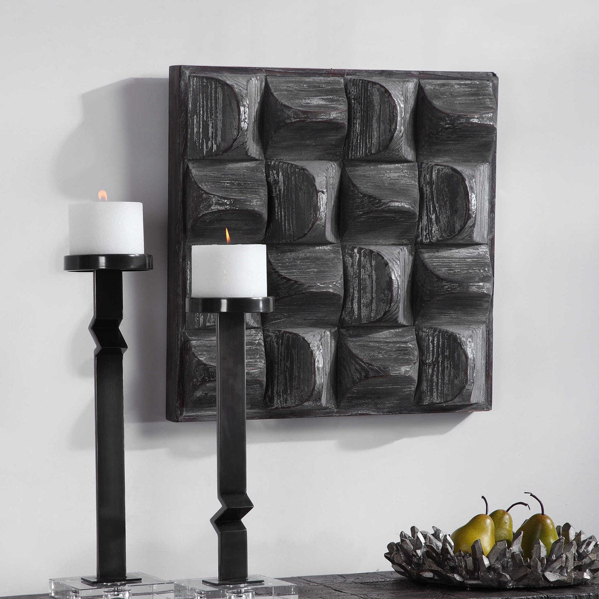 Uttermost Pickford Aged Gray Wood Wall Decor - Image 3