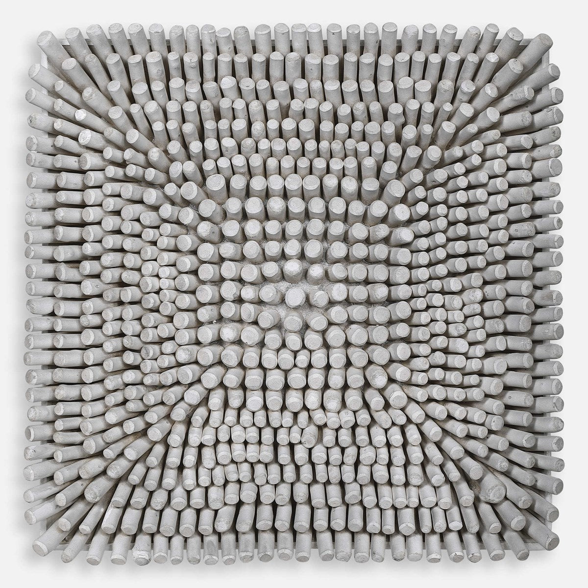 Uttermost Portside Gray Beech Wood Wall Panel - Image 2