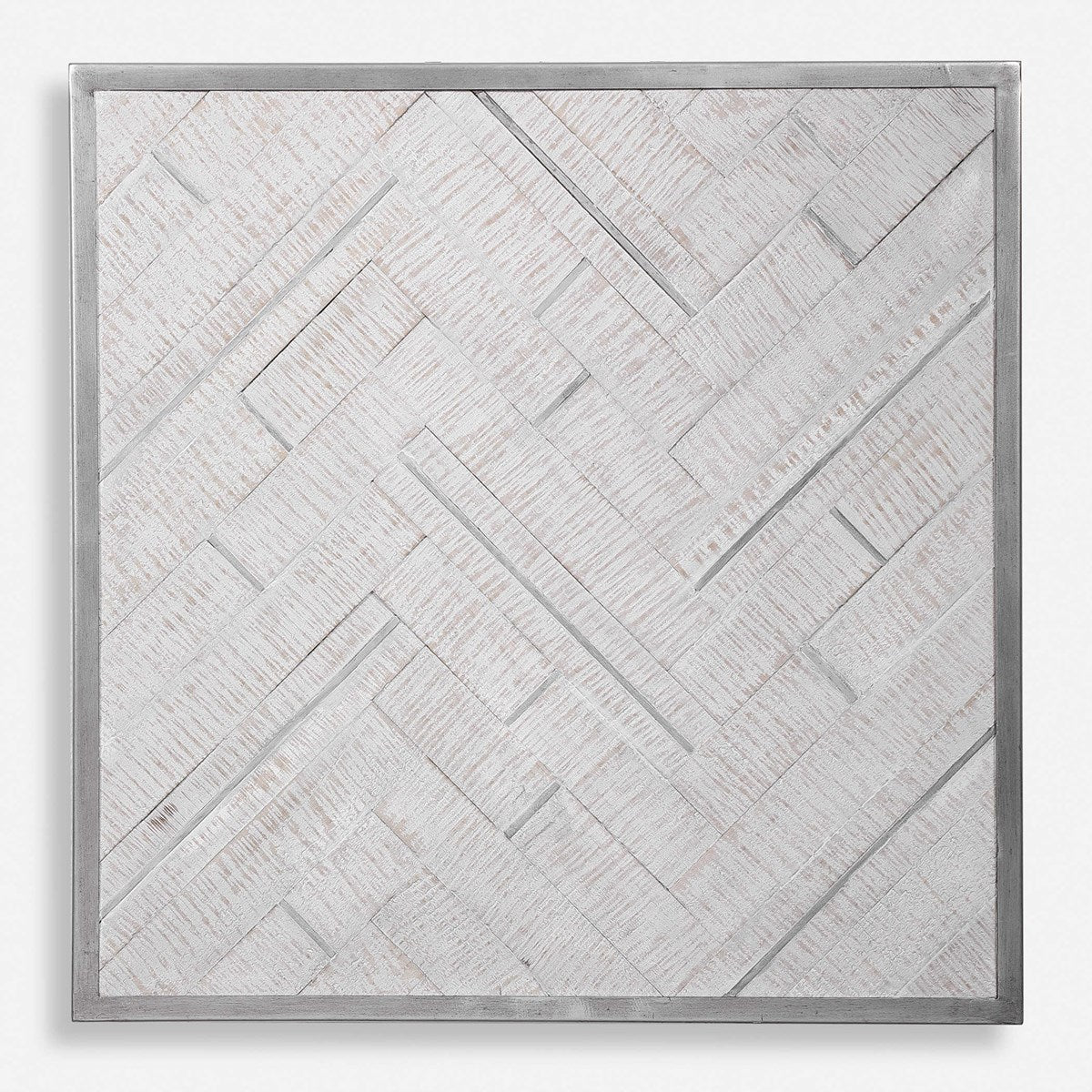 Uttermost Redondo Whitewashed Wood Wall Decor - Image 1