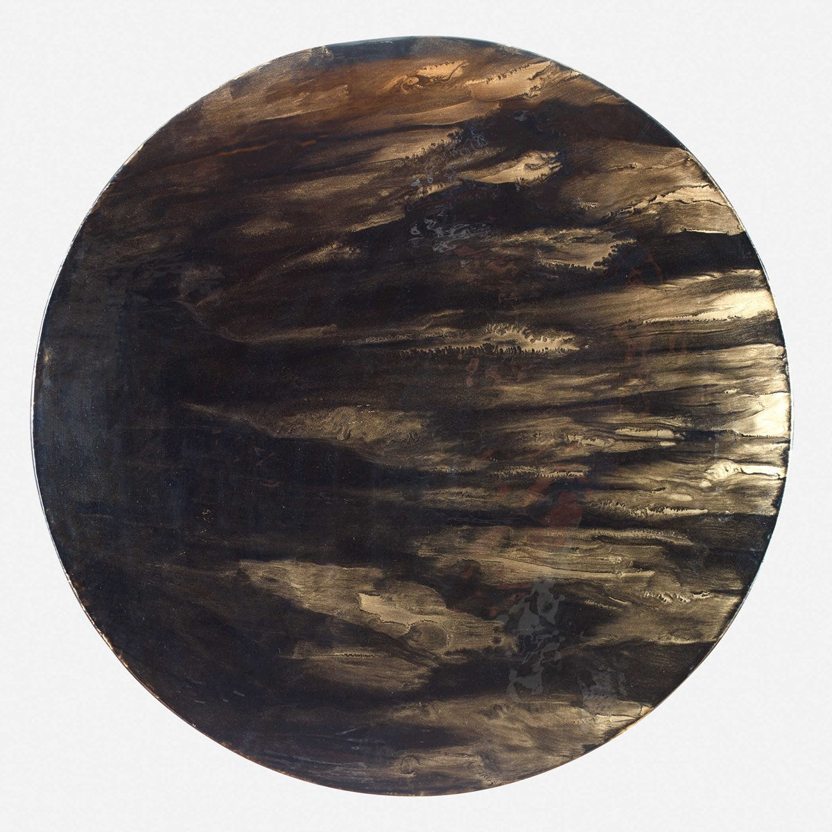 Uttermost Tio Blank and Bronze Iron Wall Disc Metal Wall Decor - Image 2