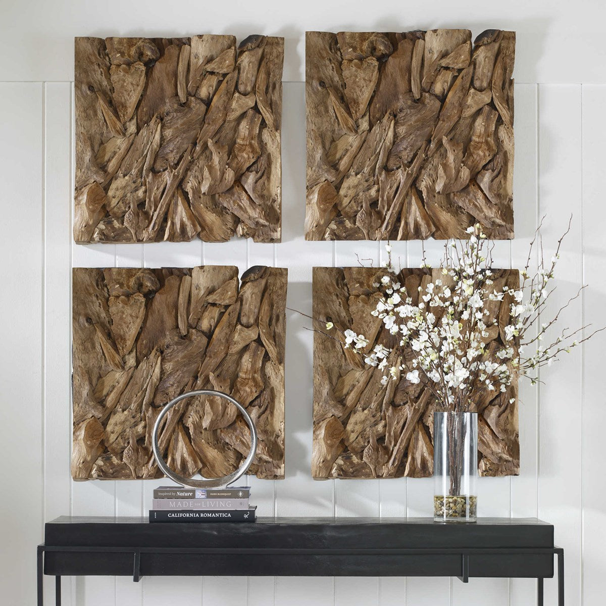 Uttermost Rio Natural Teak Wood Wall Decor - Image 3