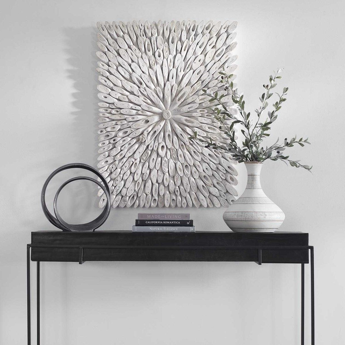 Uttermost Bahama Whitewashed Driftwood Wall Decor - Image 2