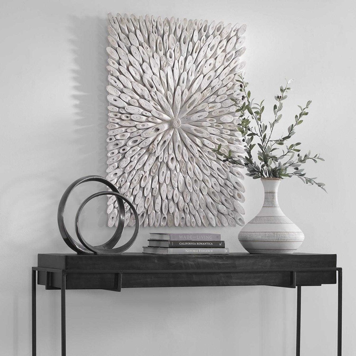 Uttermost Bahama Whitewashed Driftwood Wall Decor - Image 3
