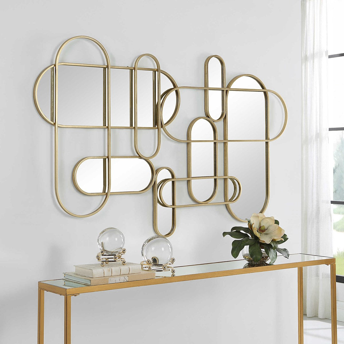 Uttermost On Track Mirrored Wall Decor - Image 3