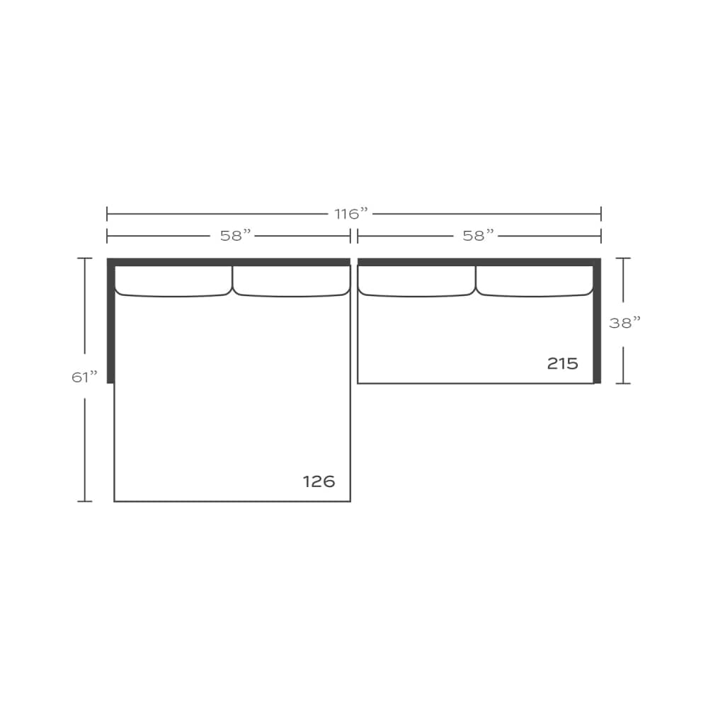 Rowe Furniture Boden Sectional ~ Available To Custom Order In All Fabrics and Configurations - Image 2