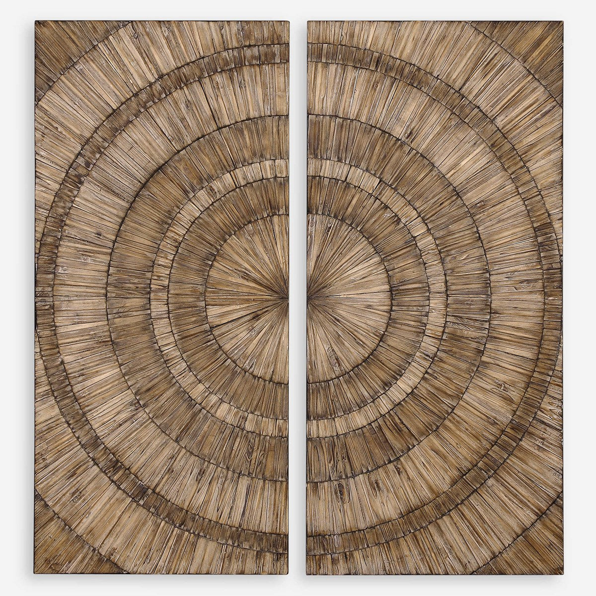 Uttermost Lanciano Set of 2 Wood Wall Panels - Image 2