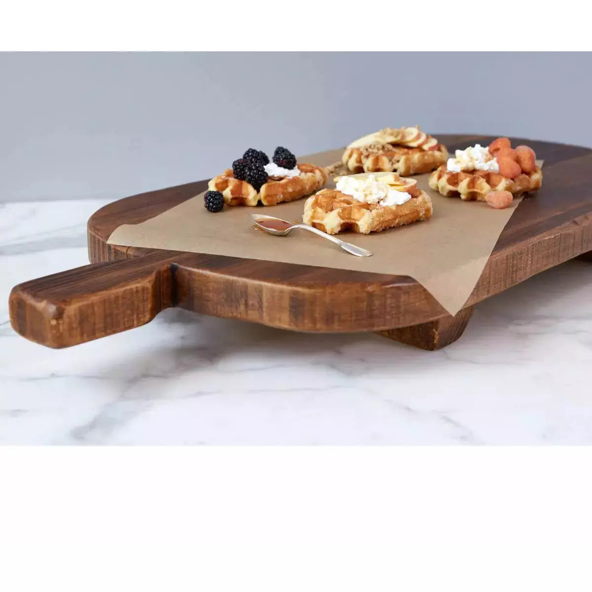 etúHOME Classic Oversized Rectangle Footed Reclaimed Wood Serving Board ~ IN-STORE PURCHASE ONLY - Image 3