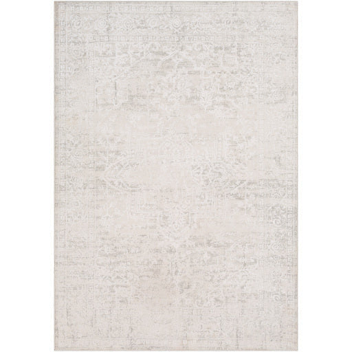 Surya Rugs Aisha Collection Gray & Off White Area Rug AIS-2309 - Image 1