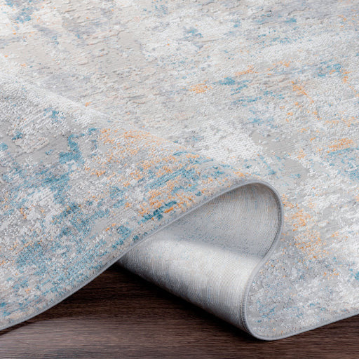 Surya Rugs Carmel Collection Taupe, Blue, Light Gray, Off White, Mustard & Brown Area  Rug CRL-2314 - Image 2