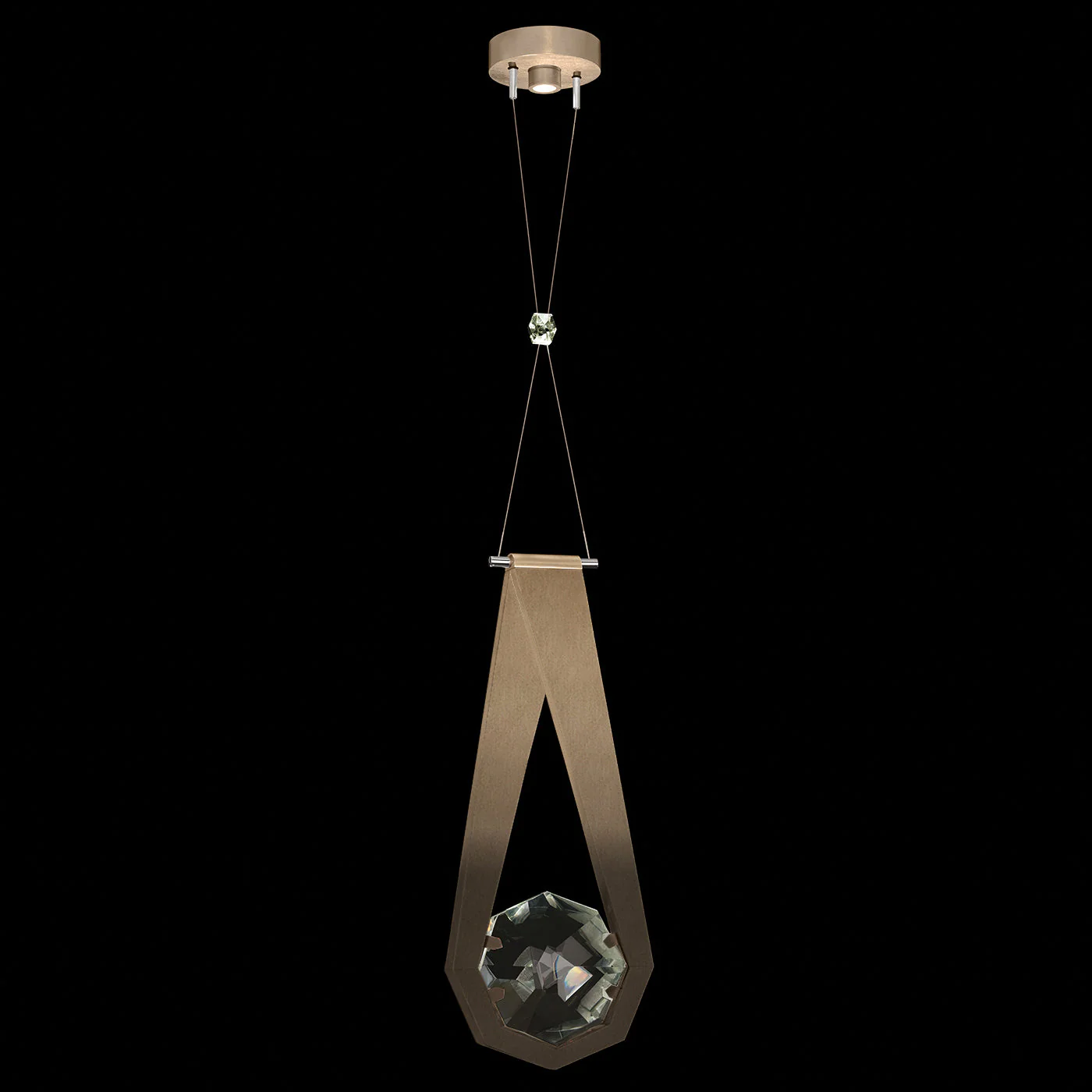 Fine Art Aria 10.25" Round Pendant - Image 3