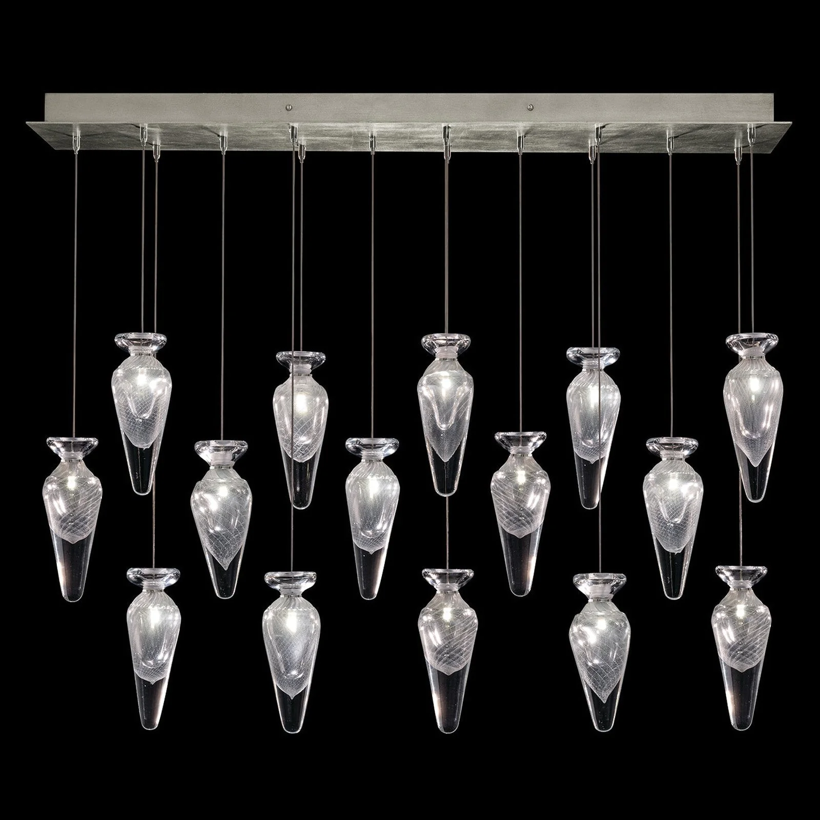 Fine Art Essence 49"W Rectangular Pendant - Image 1