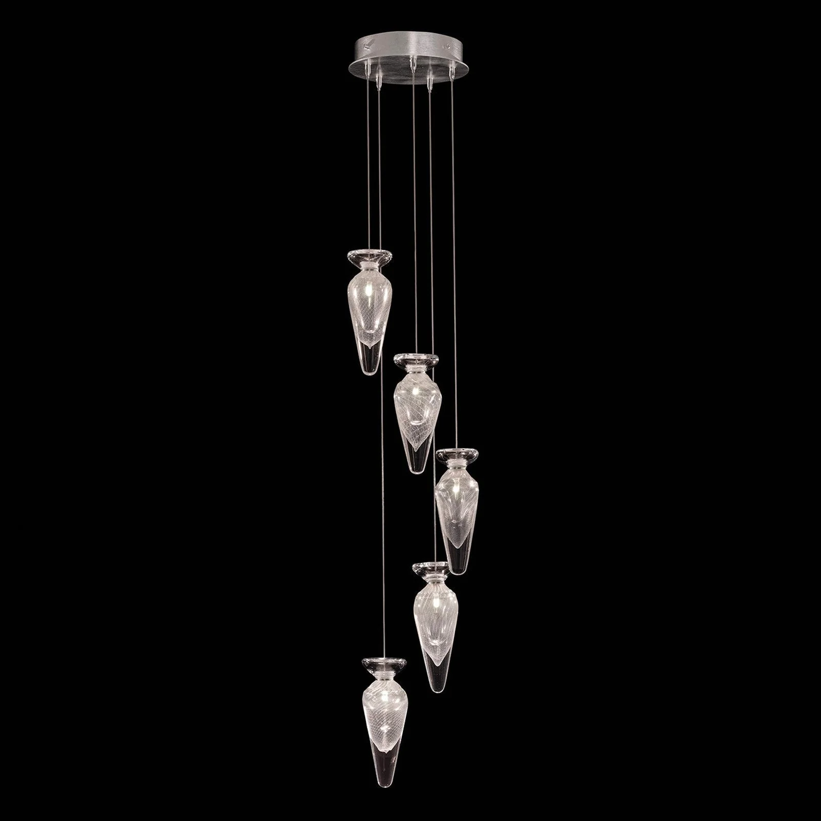 Fine Art Essence 11.5"W Round Pendant - Image 1