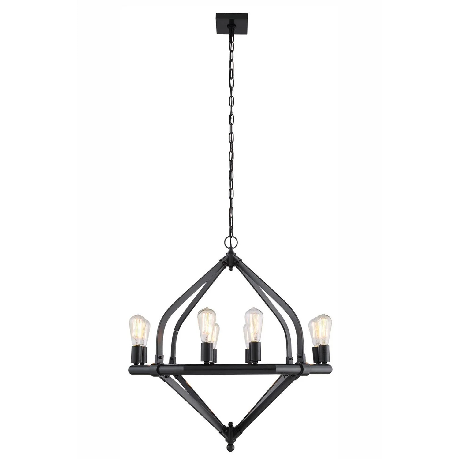 Illumina Bronze Eight-Light Chandelier - Image 1