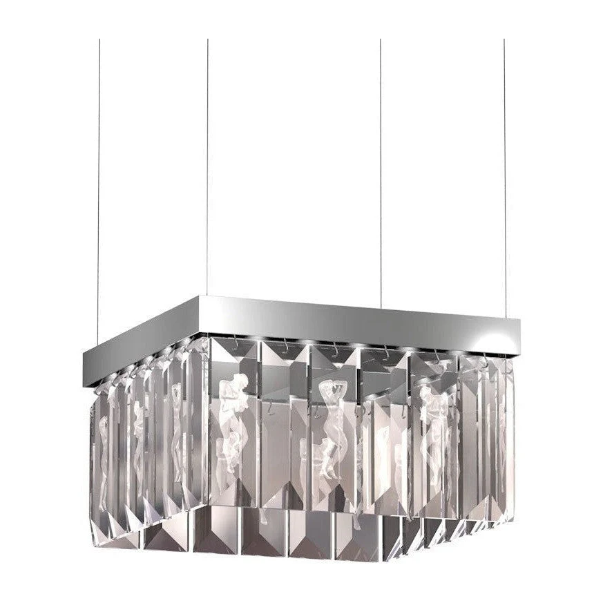 Lalique Serene 24 Prisms Chandelier Square - Image 1