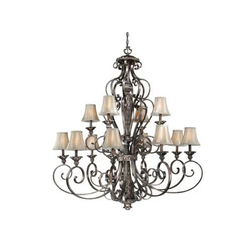 Twelve-Light Chandelier - Image 1