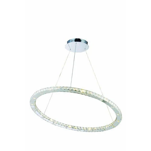 Chrome LED 36 Light 36-in Chandelier - Image 1