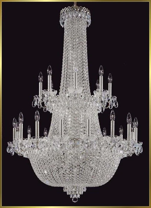 Ballroom/ foyer/ entryway crystal chandelier - Image 1