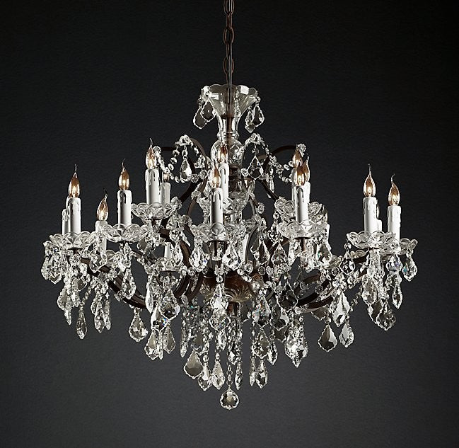 Modern style 18 lights crystal candle chandelier - Image 1