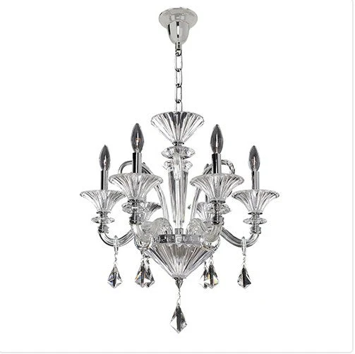 Six-Light 21-Inch Wide Chandelier withFirenze Clear Crystal - Image 1