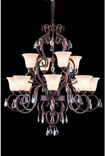 Umber Forty-Inch Chandelier - Image 1