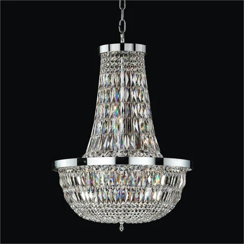 Lucia Crystal Nine Light Pendant - Image 1