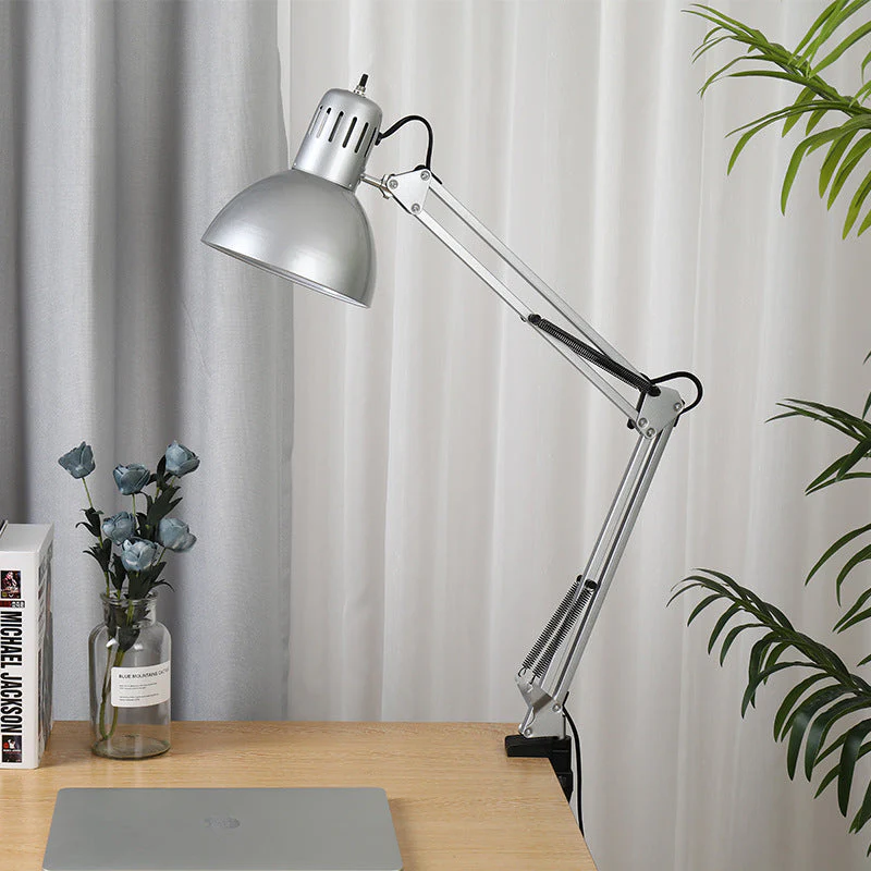 Cantilever LED Desk Lamp – Eye Protection, Metal Iron Table Lamp with Extra Long Arm - Image 3