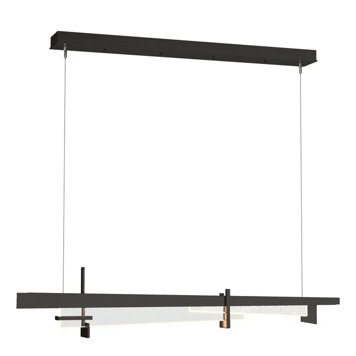 Tenon LED Pendant LED Clear Glass (ZM) in Oil Rubbed Bronze - Image 1