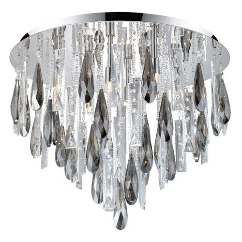 EGLO Calaonda Chrome Eight Light Ceiling Light - Image 1