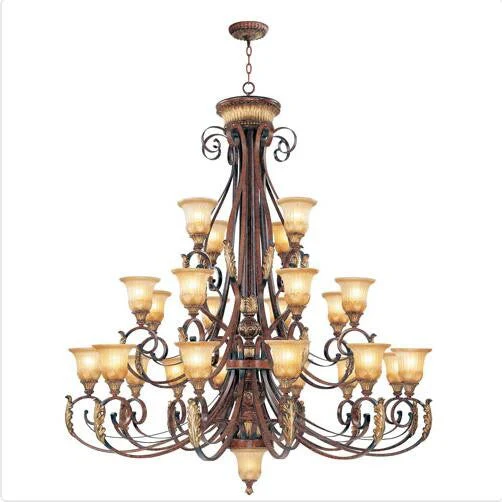 Bronze Twenty-Four Light Chandelier - Image 1